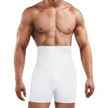 Inner Vision Karın Kontrol Bodysuit ve Iç Çamaşırı Fitness Vücut Şekillendirici 3 Boyutlu Erkek Duble Korse Boxer