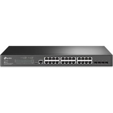 OMADA SG3428, 24 Port GigaBit, 4Port GigaBit SFP, Yönetilebilir, Rackmount Metal Kasa Switch