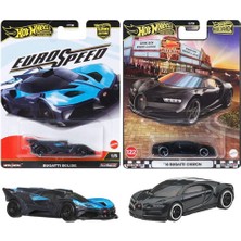Premium 2 Araç Set - Hot Wheels Bugatti Bolide & Hot Wheels Bugatti Chiron (1/64)