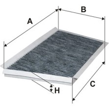 K1106A - Kabin Hava Filtresi - Filtron