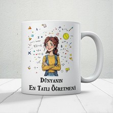 Sartre Art "dünyanın En Tatlı Öğretmenine "özel Öğretmenler Günü Hediyelik Baskılı Kupa