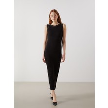 Lc Waikiki Yeni Sezon Bisiklet Yaka Dokulu Elbise