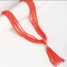 İpar Aksesuar Boncuk Çoklu Tasarım Kolye