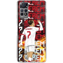 TechTree Redmi Note 11 Pro Uyumlu Kerem Aktürkoğlu Sevinç Baskılı Silikon Kılıf