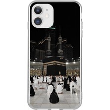 TechTree iPhone 11 Uyumlu Kabe Umre Baskılı Silikon Kılıf