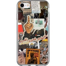 TechTree iPhone 6 - 6s Uyumlu Filistin Özgürlük Baskılı Silikon Kılıf