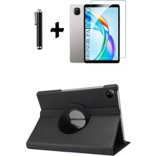 TekNetStore Honor Pad X7 8.7 Inç 2025 Kılıf Ekran Koruyucu Kalem Seti 360 Dönebilen Koruyucu Ön Arka Kapak