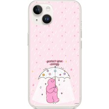 TechTree iPhone 13 - 14 Uyumlu Protect Your Energy Tasarımlı Baskılı Silikon Kılıf