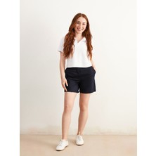 Lc Waikiki Yeni Sezon Petite Standart Fit Gabardin Kadın Şort
