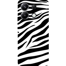 TechTree Poco X6 Pro Uyumlu Zebra Tasarımlı Baskılı Silikon Kılıf