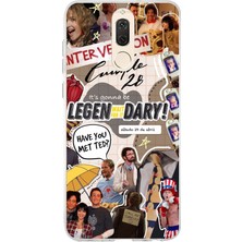 TechTree Huawei Mate 10 Lite Uyumlu Retro Gazete How I Met Your Mother Tasarımlı Baskılı Silikon Kılıf