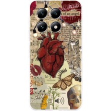 TechTree Xiaomi Mi 14T Pro Uyumlu Vampire Diaries Vintage Baskılı Silikon Kılıf