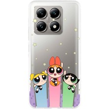 TechTree Xiaomi Mi 14T Pro Uyumlu Powerpuff Girls Tasarımlı Baskılı Silikon Kılıf