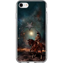 TechTree iPhone 6 - 6s Uyumlu Atatürk At Üstünde Zafer Baskılı Silikon Kılıf