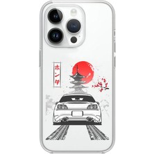 TechTree iPhone 14 Pro Uyumlu S2000 Tasarımlı Baskılı Silikon Kılıf