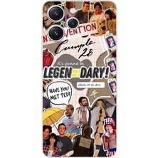 TechTree Redmi 12 Uyumlu Retro Gazete How I Met Your Mother Tasarımlı Baskılı Silikon Kılıf