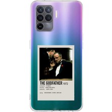 TechTree Oppo Reno 5 Lite Uyumlu The Godfather Baba Poster Tasarımlı Baskılı Silikon Kılıf
