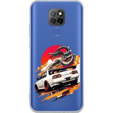 TechTree General Mobile Gm 20 Uyumlu Gtr Güneş Ejderha Tasarımlı Baskılı Silikon Kılıf