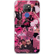 TechTree General Mobile Gm 20 Uyumlu Blackpink Kolaj Baskılı Silikon Kılıf