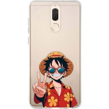 TechTree Huawei Mate 10 Lite Uyumlu Monkey D. Luffy Tasarımlı Baskılı Silikon Kılıf