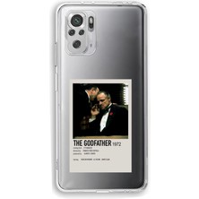 TechTree Redmi Note 10 ve 10S Uyumlu The Godfather Baba Poster Tasarımlı Baskılı Silikon Kılıf