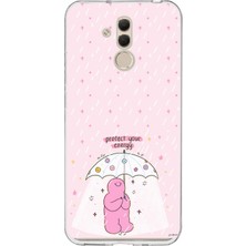 TechTree Huawei Mate 20 Lite Uyumlu Protect Your Energy Tasarımlı Baskılı Silikon Kılıf