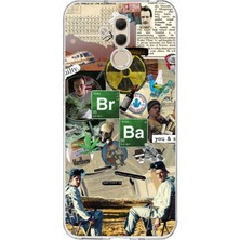 TechTree Huawei Mate 20 Lite Uyumlu Breaking Bad Kolaj Baskılı Silikon Kılıf