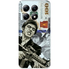 TechTree Xiaomi Mi 14T Pro Uyumlu Scarface Dolar Tasarımlı Baskılı Silikon Kılıf