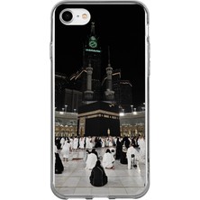 TechTree iPhone 6 - 6s Uyumlu Kabe Umre Baskılı Silikon Kılıf