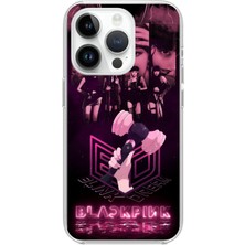 TechTree iPhone 14 Pro Max Uyumlu Blackpink Poster Baskılı Silikon Kılıf