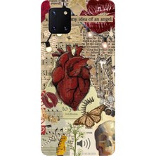 TechTree Samsung Galaxy Note 10 Lite Uyumlu Vampire Diaries Vintage Baskılı Silikon Kılıf