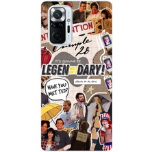 TechTree Redmi Note 10 Pro Uyumlu Retro Gazete How I Met Your Mother Tasarımlı Baskılı Silikon Kılıf