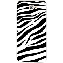 TechTree Samsung Galaxy J7 Prime Uyumlu Zebra Tasarımlı Baskılı Silikon Kılıf