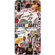 TechTree Samsung Galaxy A30S - A50 Uyumlu Retro Gazete How I Met Your Mother Tasarımlı Baskılı Silikon Kılıf