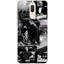 TechTree Huawei Mate 10 Lite Uyumlu The Godfather Baba Film Tasarımlı Baskılı Silikon Kılıf