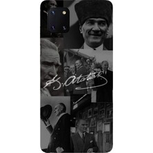 TechTree Samsung Galaxy Note 10 Lite Uyumlu Kemal Atatürk Imza Baskılı Silikon Kılıf