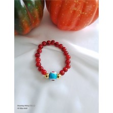 İpar Aksesuar Cam Boncuklu Lastikli Bileklik