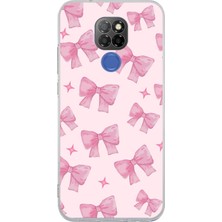 TechTree General Mobile Gm 20 Uyumlu Pembe Fiyonklar Baskılı Silikon Kılıf