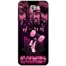 TechTree Samsung Galaxy J7 Prime Uyumlu Blackpink Poster Baskılı Silikon Kılıf