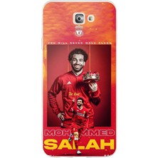 TechTree Samsung Galaxy J7 Prime Uyumlu Salah King Kral Tasarımlı Baskılı Silikon Kılıf