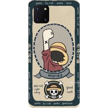 TechTree Samsung Galaxy Note 10 Lite Uyumlu One Piece Dolar Baskılı Silikon Kılıf