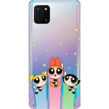 TechTree Samsung Galaxy Note 10 Lite Uyumlu Powerpuff Girls Tasarımlı Baskılı Silikon Kılıf
