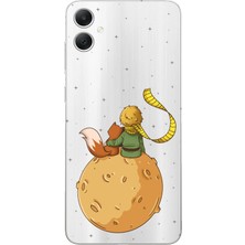 TechTree Samsung Galaxy A05 Uyumlu Küçük Prens Gezegen Boa Tasarımlı Baskılı Silikon Kılıf