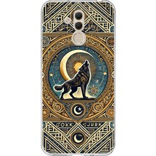 TechTree Huawei Mate 20 Lite Uyumlu Yalnız Kurt Göktürk Baskılı Silikon Kılıf