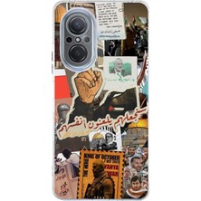 TechTree Huawei Nova 9 Se Uyumlu Filistin Özgürlük Baskılı Silikon Kılıf