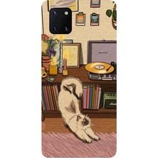 TechTree Samsung Galaxy Note 10 Lite Uyumlu Nostaljik Köpek Tasarımlı Baskılı Silikon Kılıf