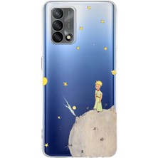 TechTree Oppo A74 Uyumlu Küçük Prens Tasarımlı Baskılı Silikon Kılıf