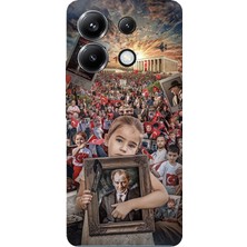 TechTree Poco X6 Pro Uyumlu Atatürk Anıtkabir Baskılı Silikon Kılıf