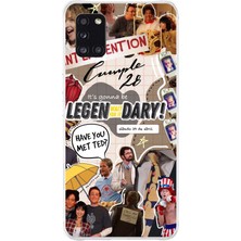 TechTree Samsung Galaxy A31 Uyumlu Retro Gazete How I Met Your Mother Tasarımlı Baskılı Silikon Kılıf