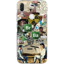 TechTree Redmi Note 7 Uyumlu Breaking Bad Kolaj Baskılı Silikon Kılıf